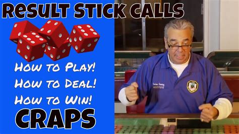 craps stick calls|Craps Stick Calls .